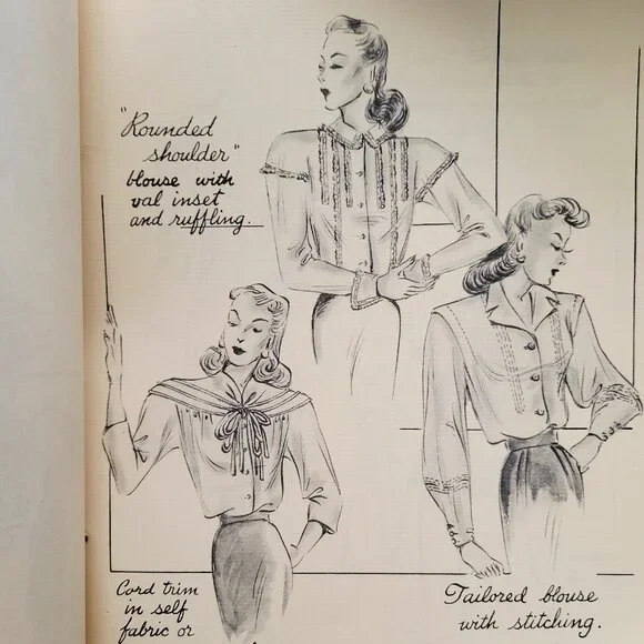 ๐Vintage 1946 Spring Illustrated Fashion Booklet The Originator Vol V - Picture 5 of 7